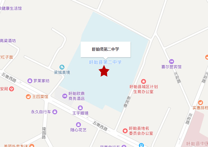 2019年10月淮安市自学考试考点区域地图(图6)