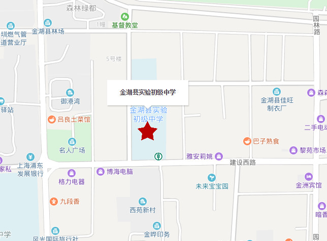 2019年10月淮安市自学考试考点区域地图(图7)