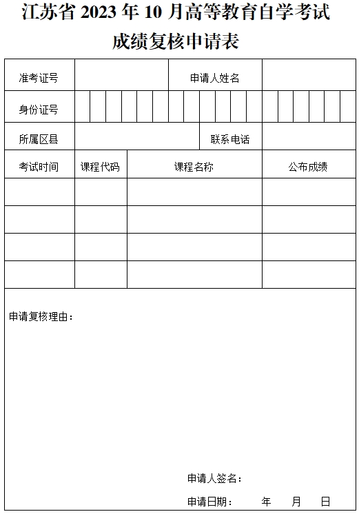 2023年10月江苏省自学考试成绩查询通告 