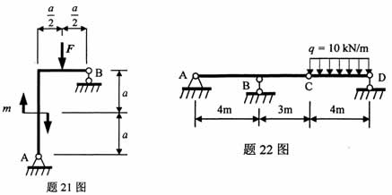 全国2008年4月高等教育自学考试工程力学(二)试(图5) 全国2008年4月高等教育自学考试工程力学(二)试(图5)