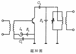 全国2010年1月高等教育自学考试非线性电子电路试题