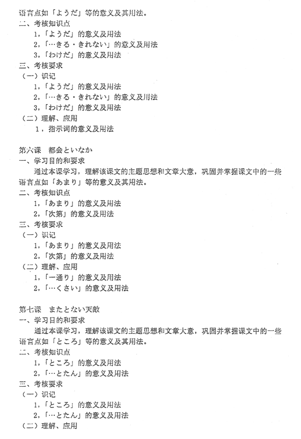 00843 日语阅读(一)(高纲 0439)(图3) 00843 日语阅读(一)(高纲 0439)(图3)