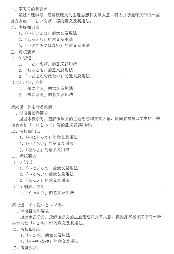 00844 日语阅读(二)(高纲 0440)(图3) 00844 日语阅读(二)(高纲 0440)(图3)